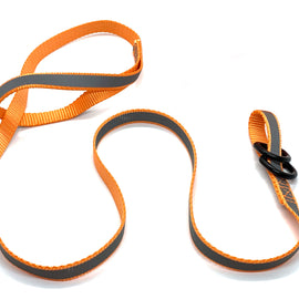 4 Foot Reflective Orange Dual Loop Strap
